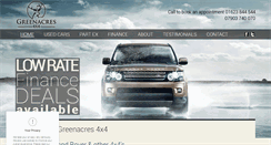 Desktop Screenshot of greenacres4x4.com